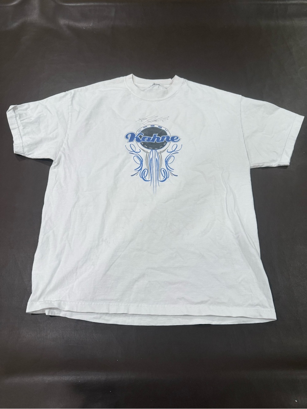White Graphic Short-Sleeve Men's T-Shirt
